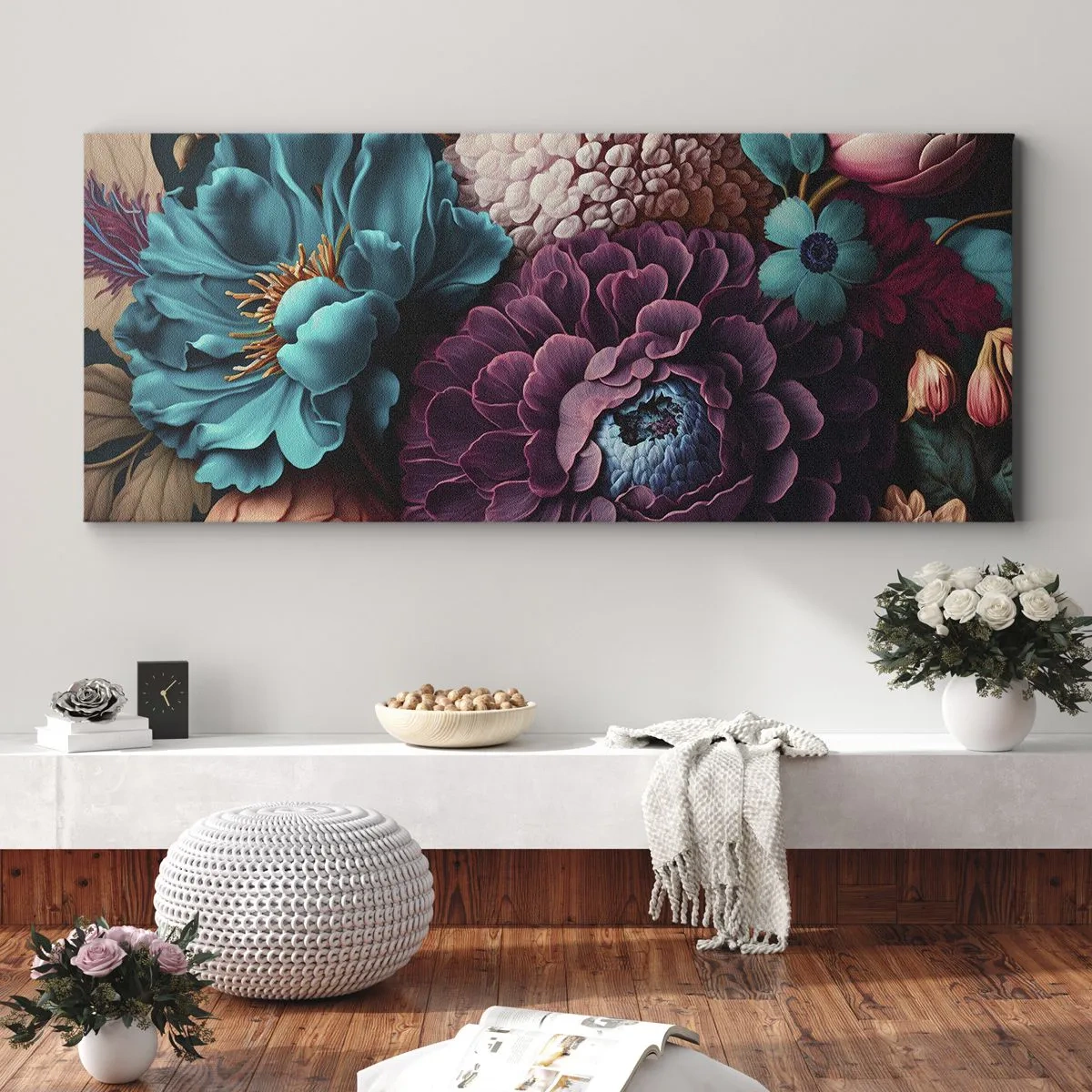 Canvas picture - Rich Nature - 160x50 cm
