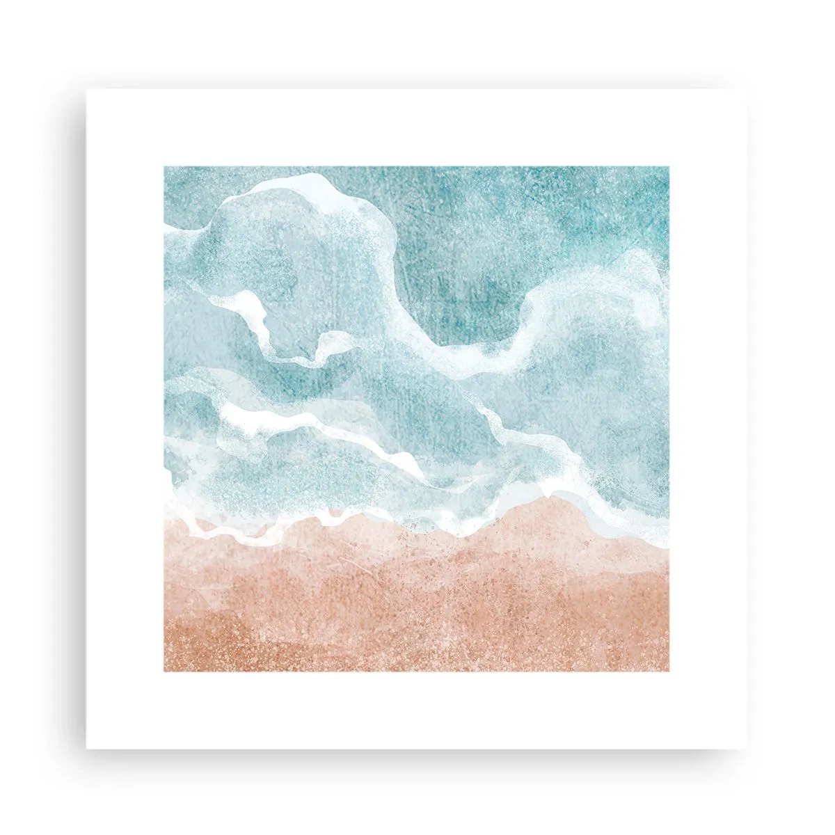 Poster - Cloudy Abstract - 30x30 cm