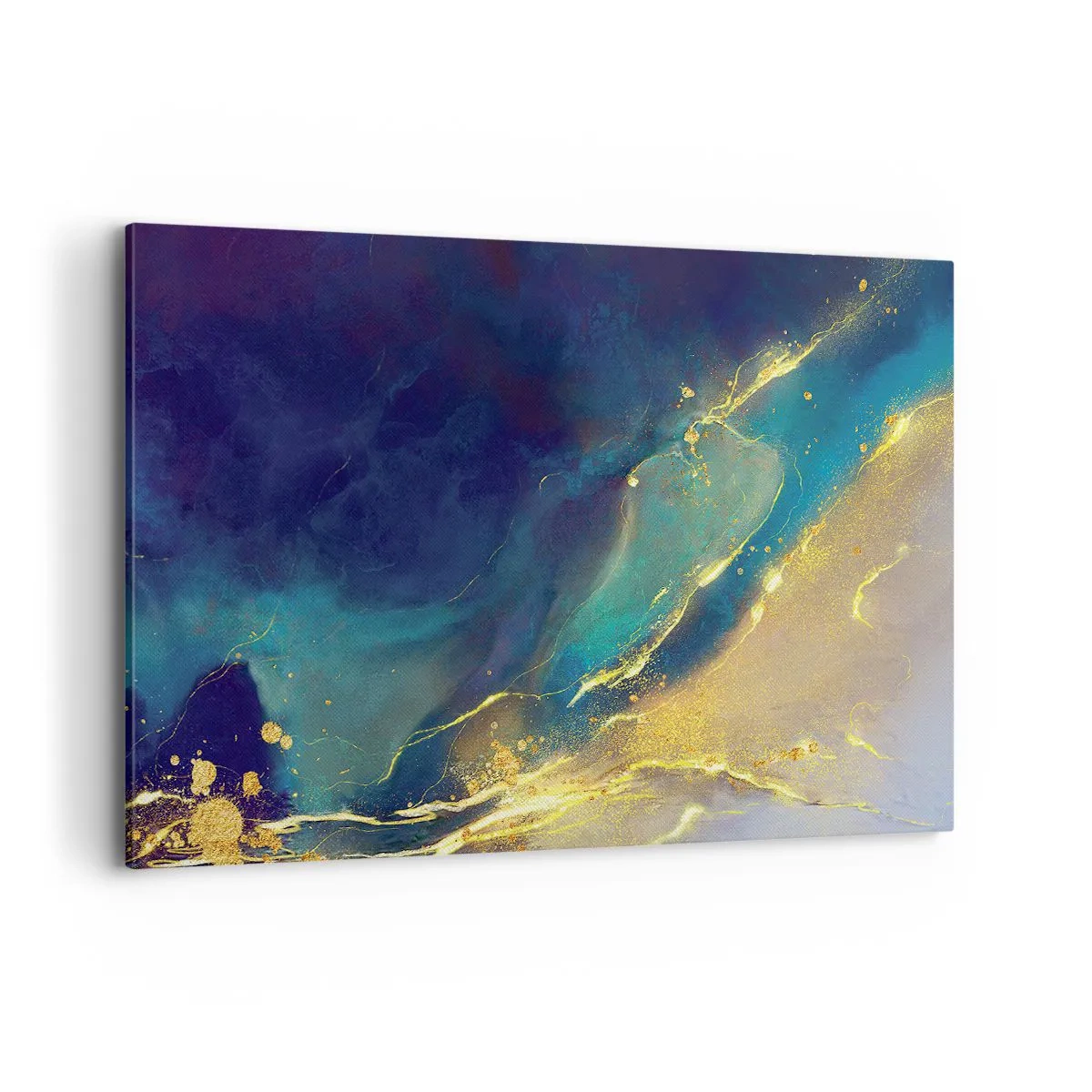 Canvas picture - Golden Flood - 120x80 cm