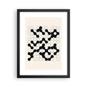 Poster in black frame - Chinese Play - Variation - 30x40 cm