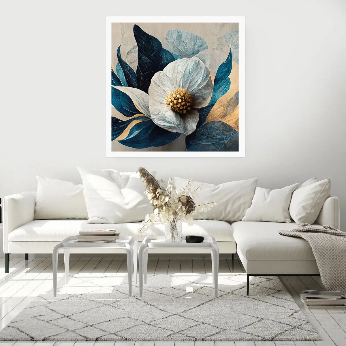 Poster - With a Heart of Gold - 50x50 cm
