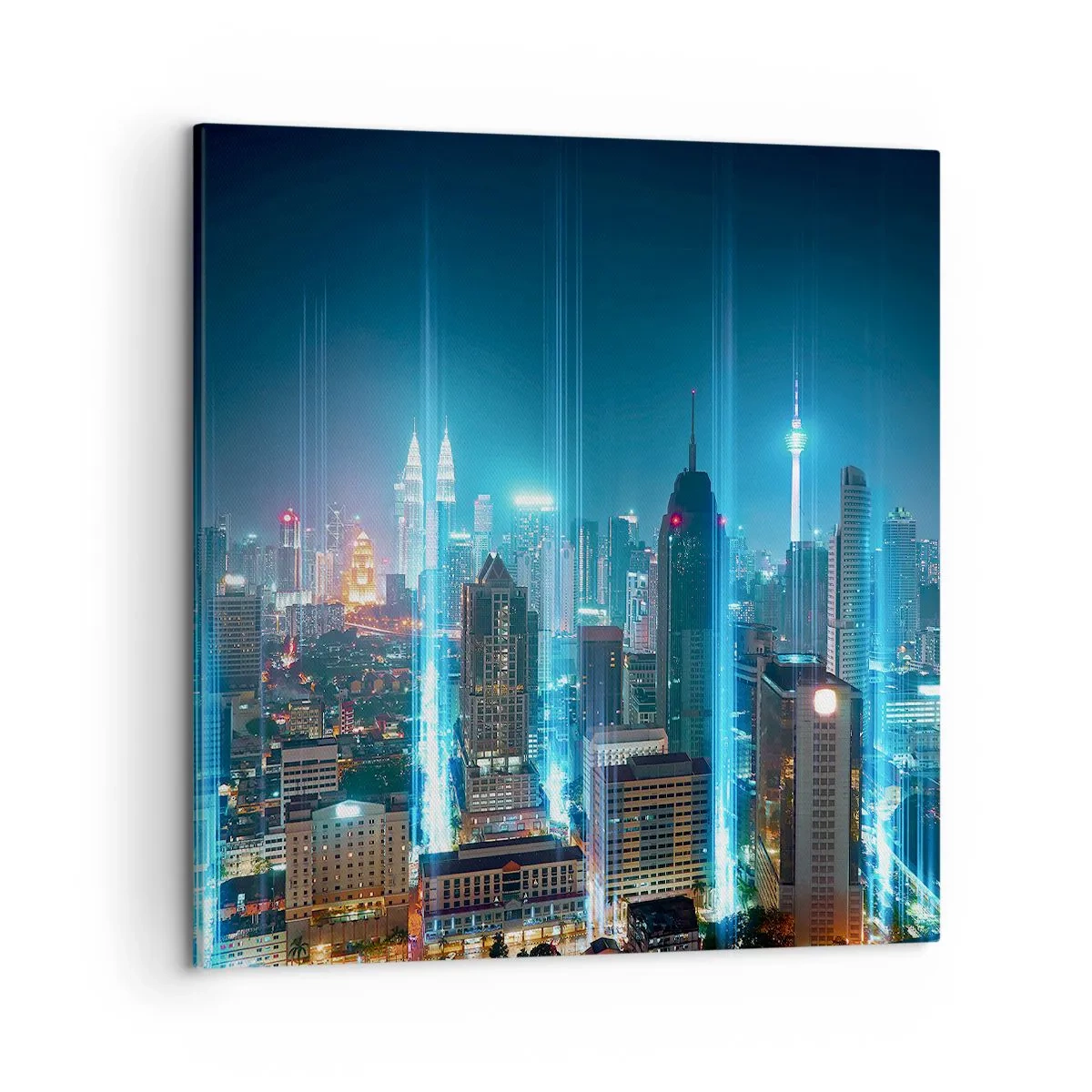 Canvas picture - Berlin Lights - 50x50 cm