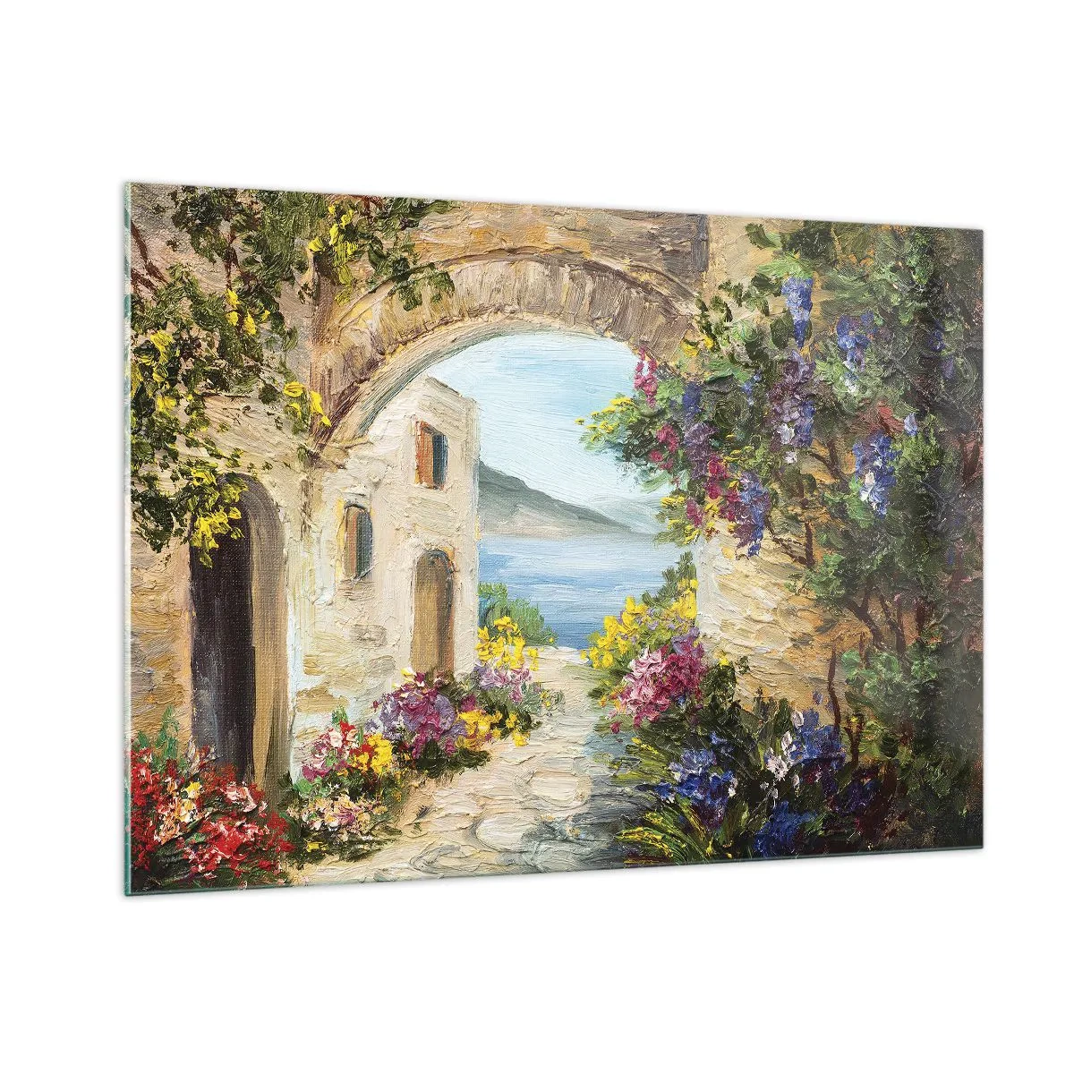 Glass picture - Charm of a Sea Province - 100x70 cm