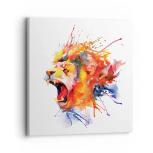 Canvas picture - Explosion of Wrath - 30x30 cm