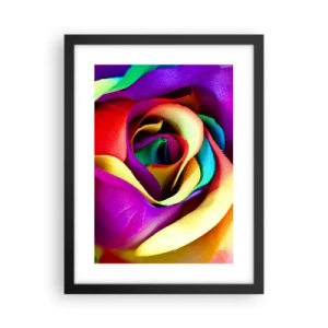 Poster in black frame - It's Impossible - 30x40 cm