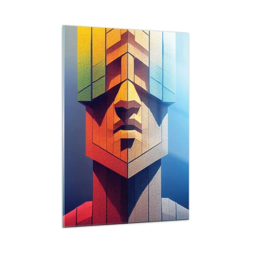 Glass picture - Man of Principles - 50x70 cm