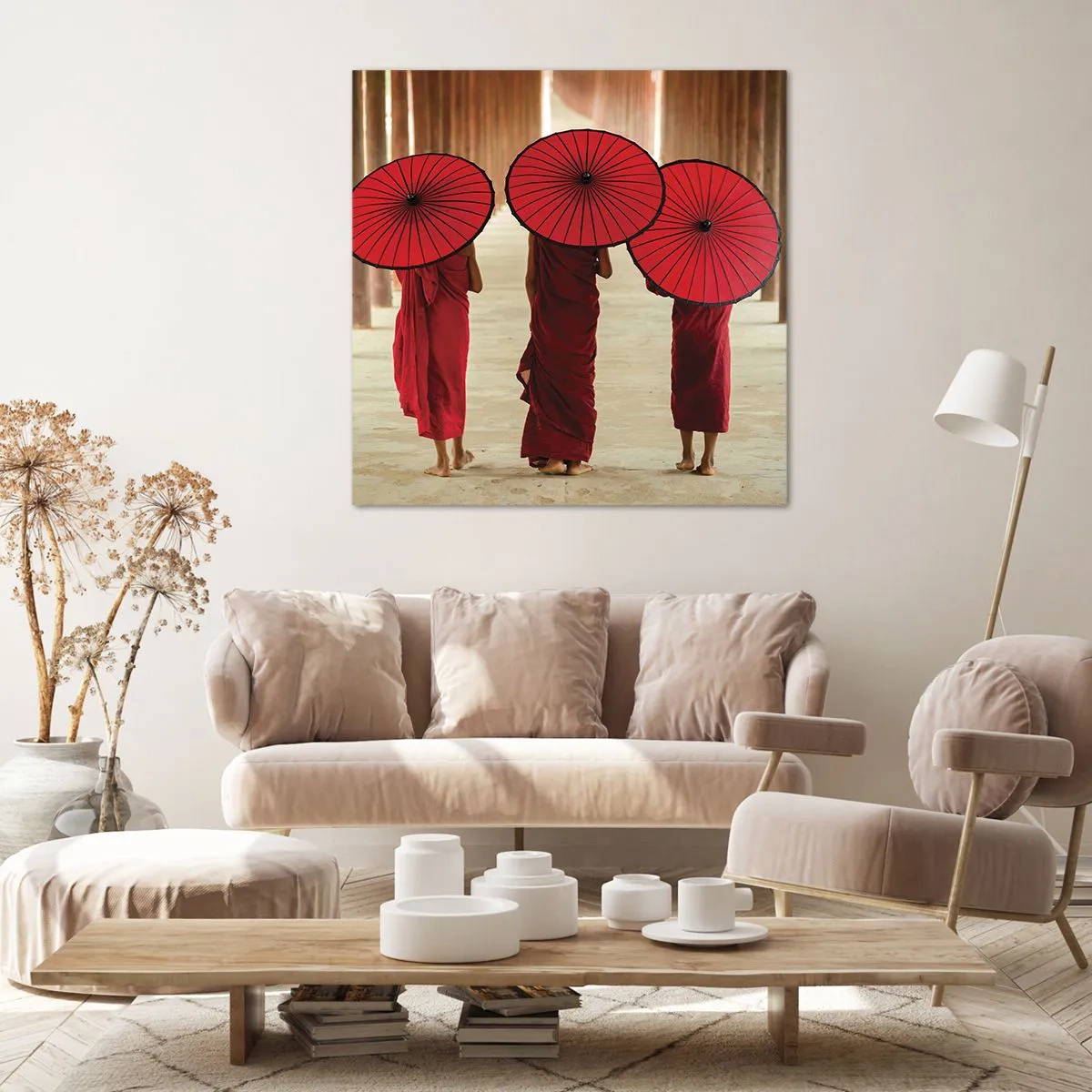 Canvas picture - On the Way to Pure Country - 50x50 cm