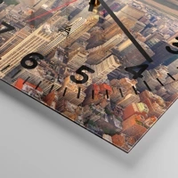 Clock face with numbers