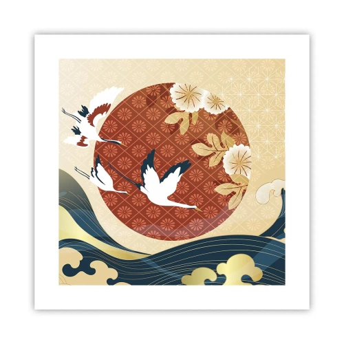 Poster - Japanese Tale - 40x40 cm