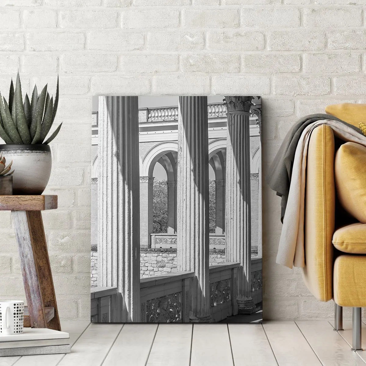 Canvas picture - Sunny Arcade - 55x100 cm