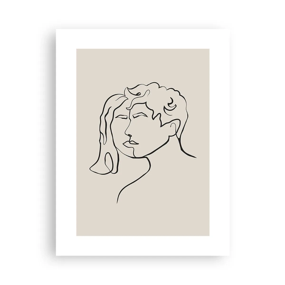 Poster - And It Became One - 30x40 cm