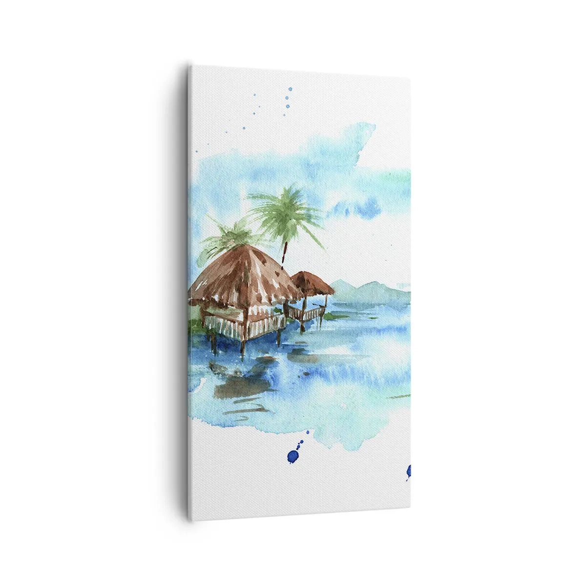 Canvas picture - Somewhere in the Pacific - 55x100 cm