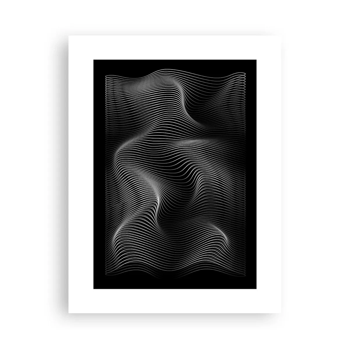 Poster - Dance of the Light in Space - 30x40 cm