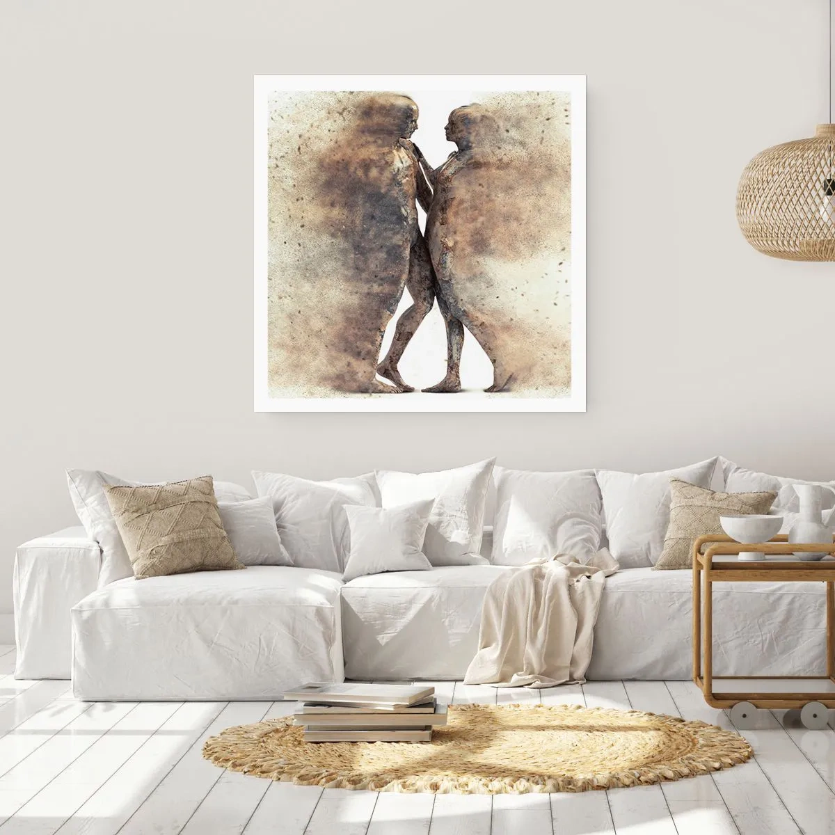 Poster - From Dust They Rose to Love - 40x40 cm