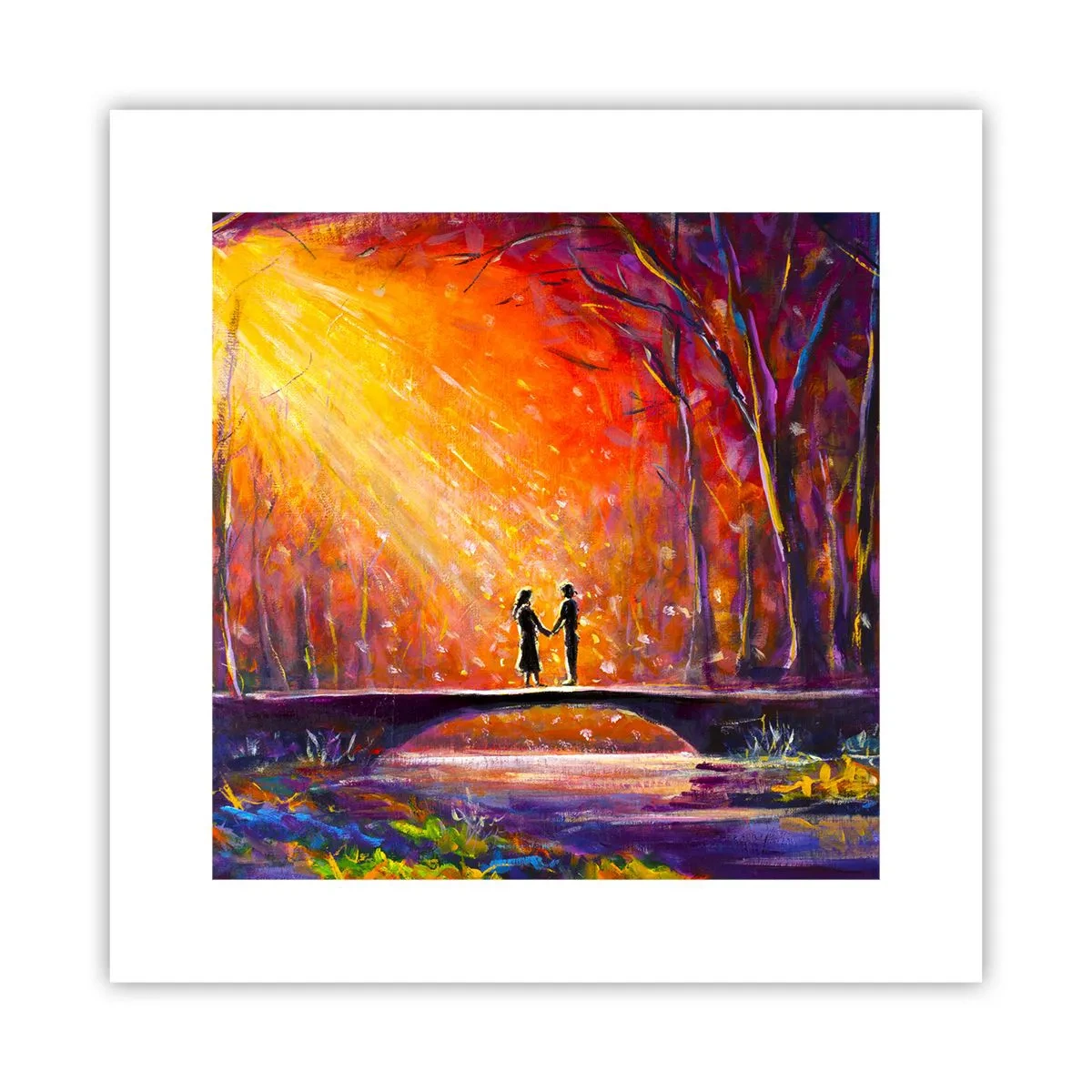 Poster - Heaven Loves Them Too - 30x30 cm