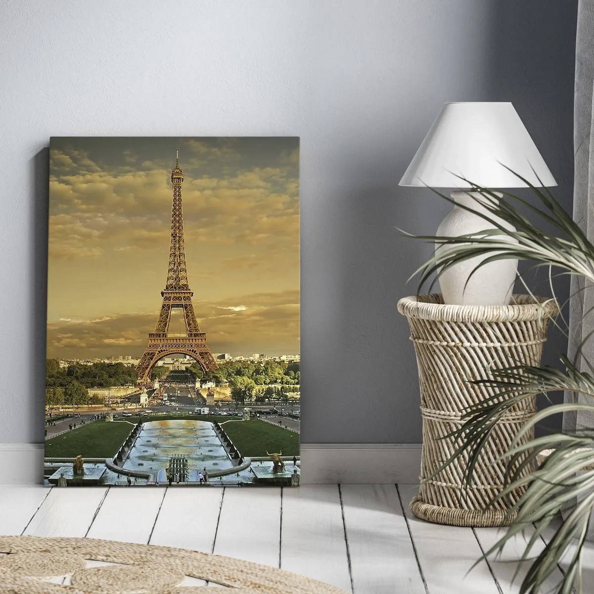 Canvas picture - Queen of Paris - 55x100 cm