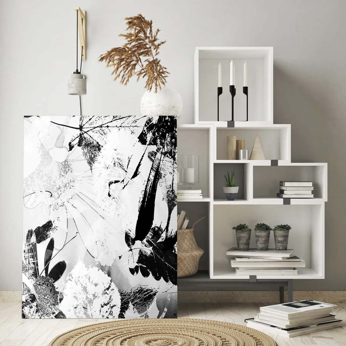 Glass picture - Autumn in a Negative - 50x70 cm
