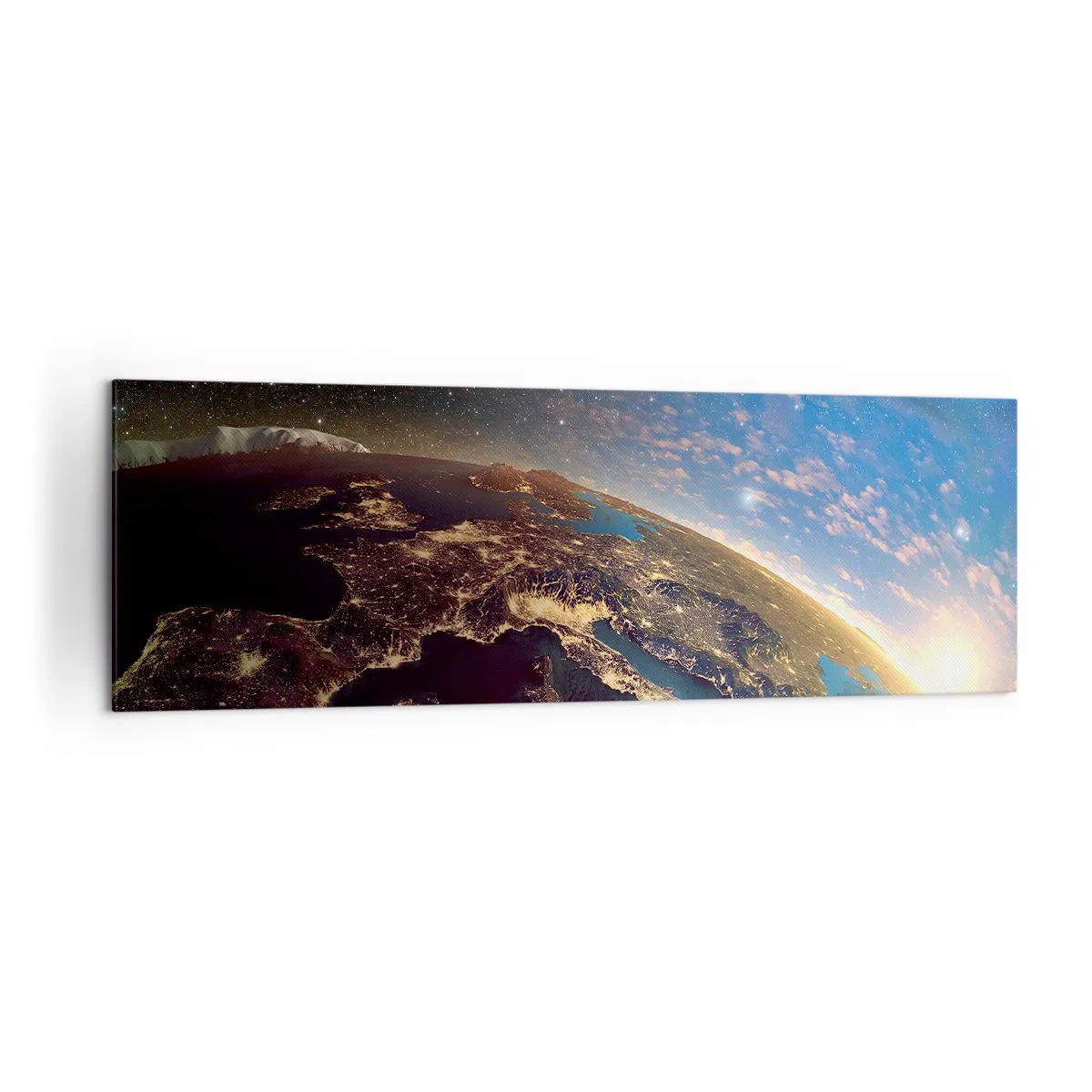 Canvas picture - Let's Look at Each Other from a Distance - 160x50 cm