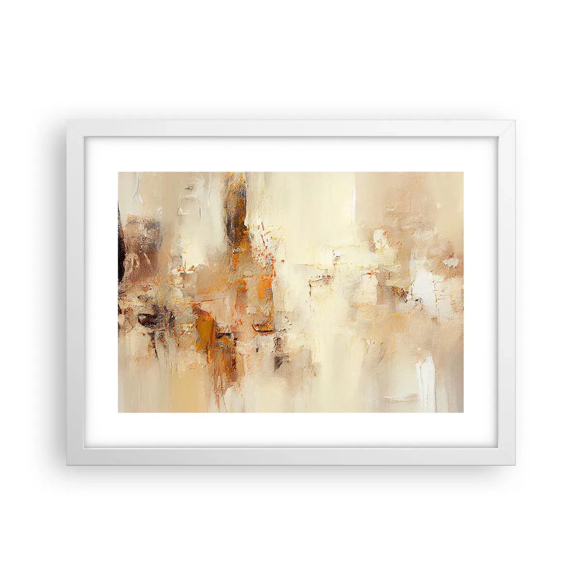 Poster in white frmae - Soul of Amber - 40x30 cm