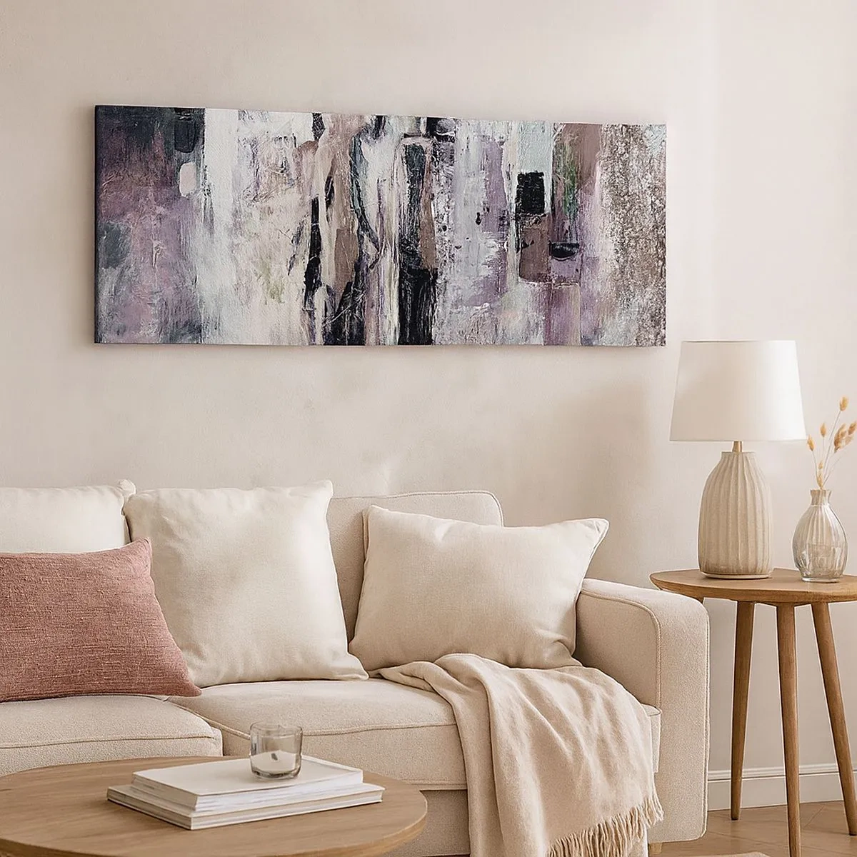 Canvas picture - Mysterious Trio - 100x40 cm