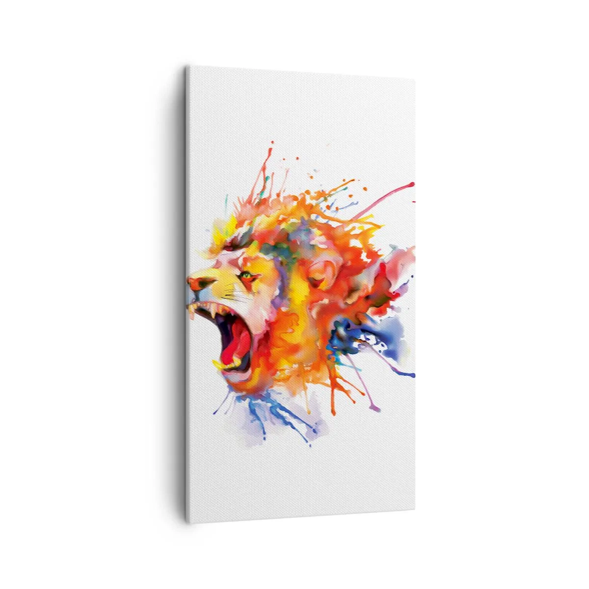 Canvas picture - Explosion of Wrath - 45x80 cm