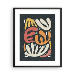 Poster in black frame - Composition - I Will Catch You - 40x50 cm