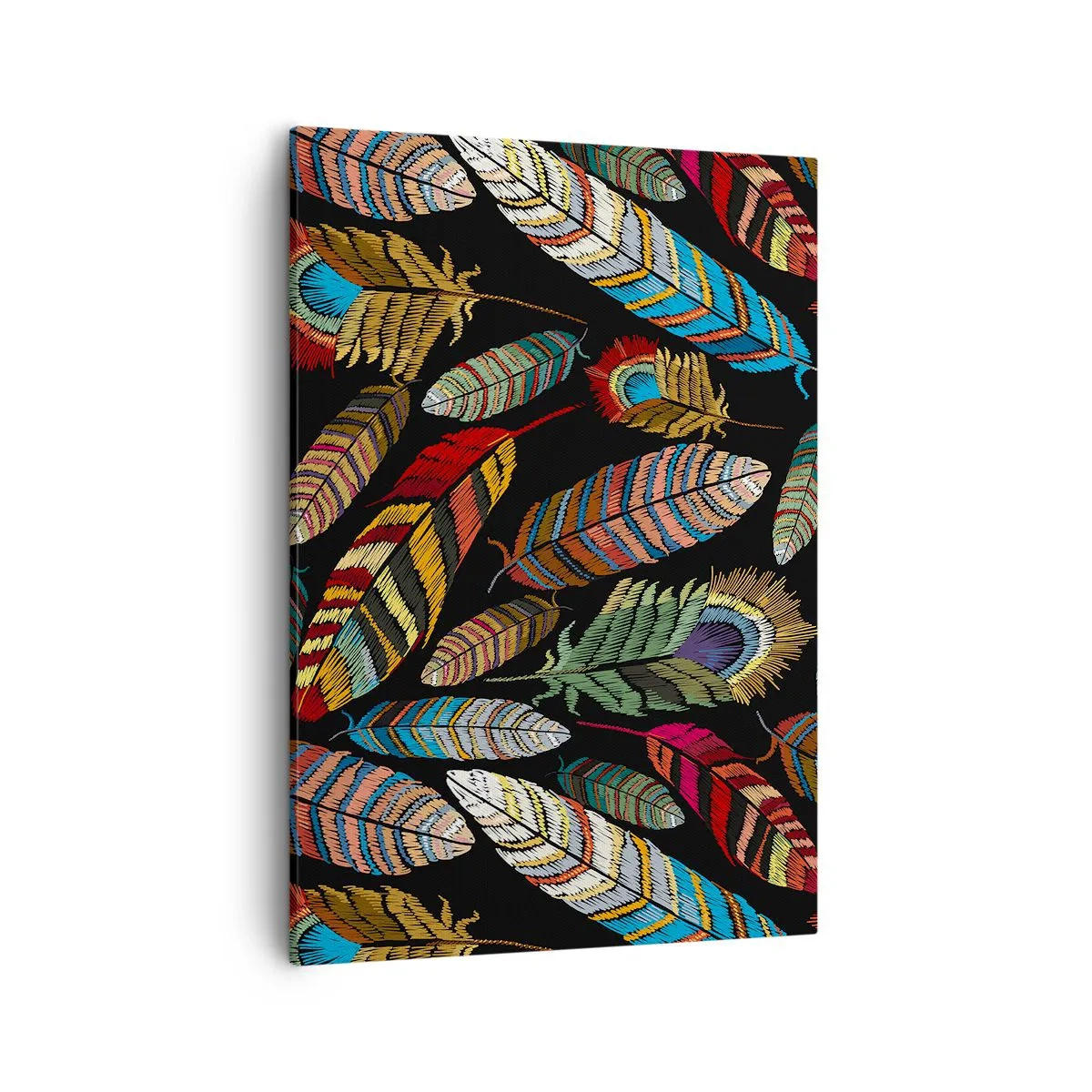 Canvas picture - Bird Carnival - 50x70 cm