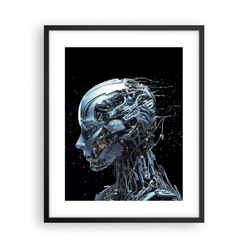 Poster in black frame - Technology Is a Woman - 40x50 cm