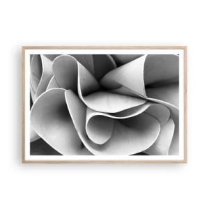 Poster in light oak frame - It Is Happening in Space - 100x70 cm