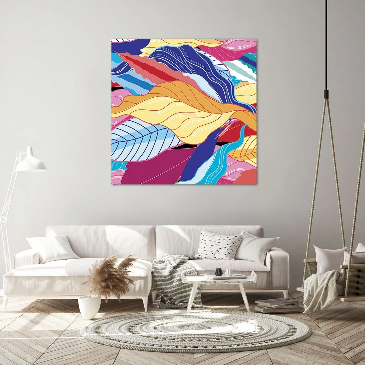 Canvas picture - Queen of Mess - 30x30 cm