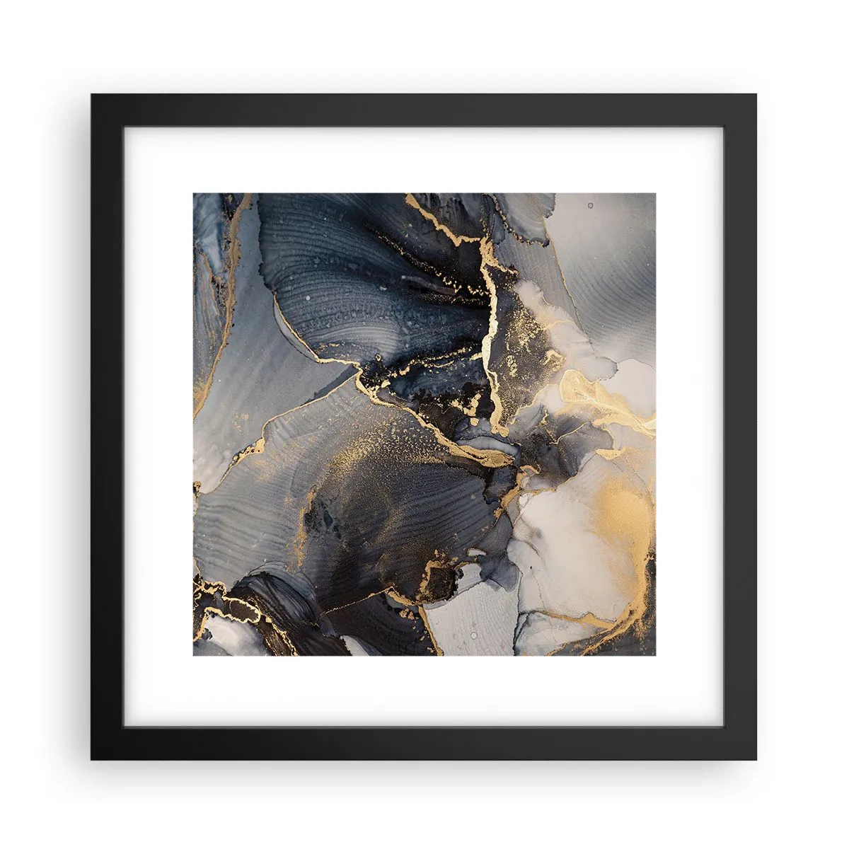 Poster in black frame - Life of a Stone - 30x30 cm