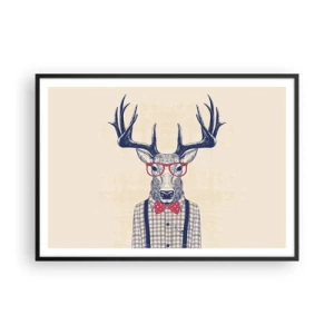 Poster in black frame - Fun Extravagance - 100x70 cm