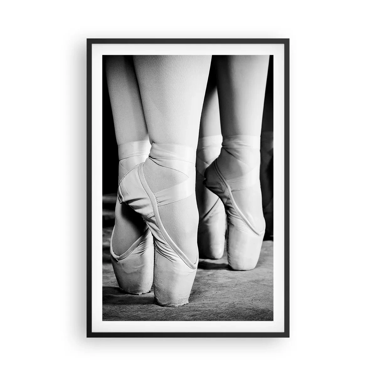 Poster in black frame - Together, Lightly - 61x91 cm