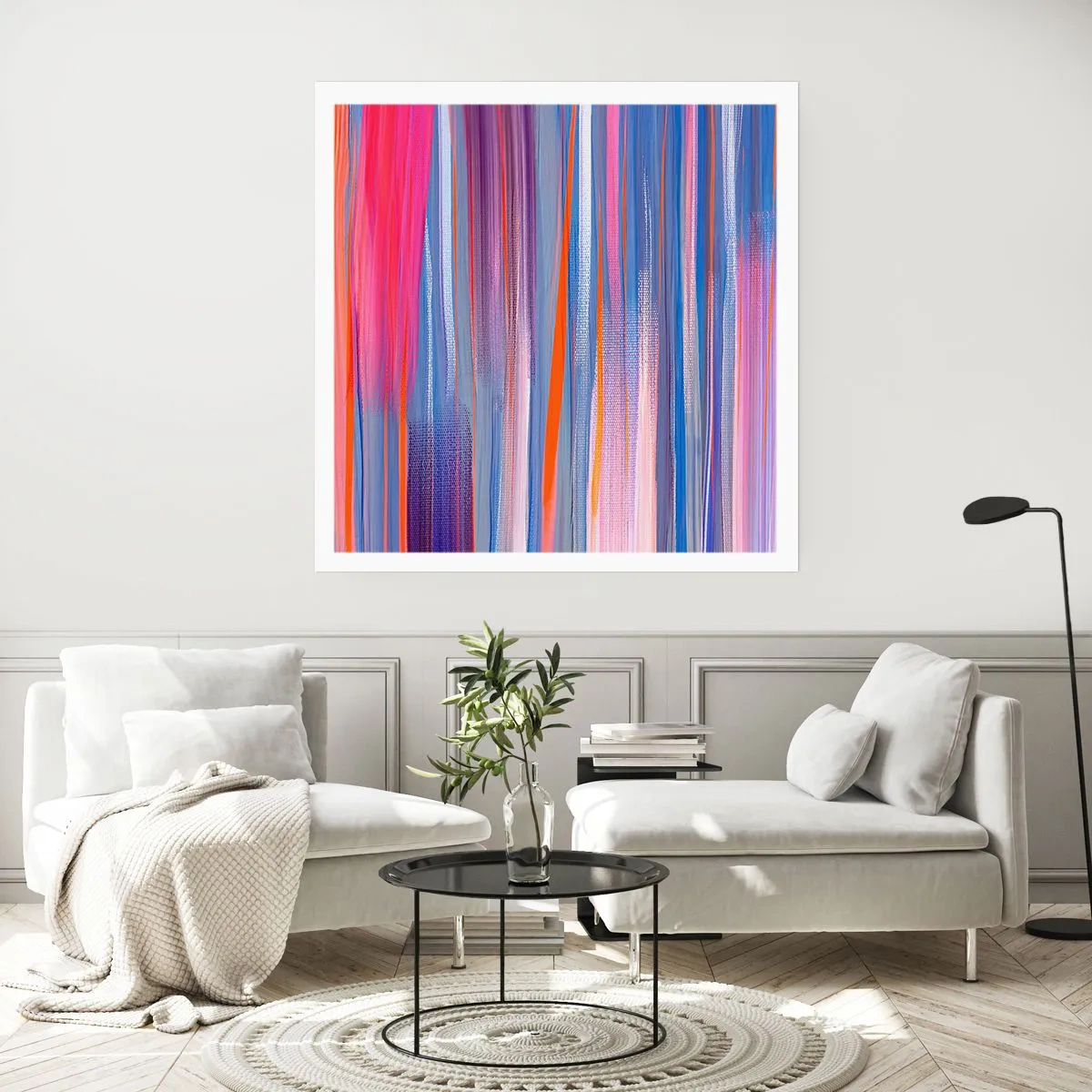 Poster - Like a Rainbow - 40x40 cm