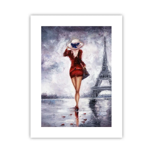 Poster - Parisian Symbols - 30x40 cm