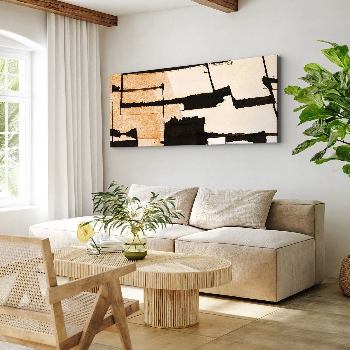 Canvas picture - Order After All - 100x40 cm