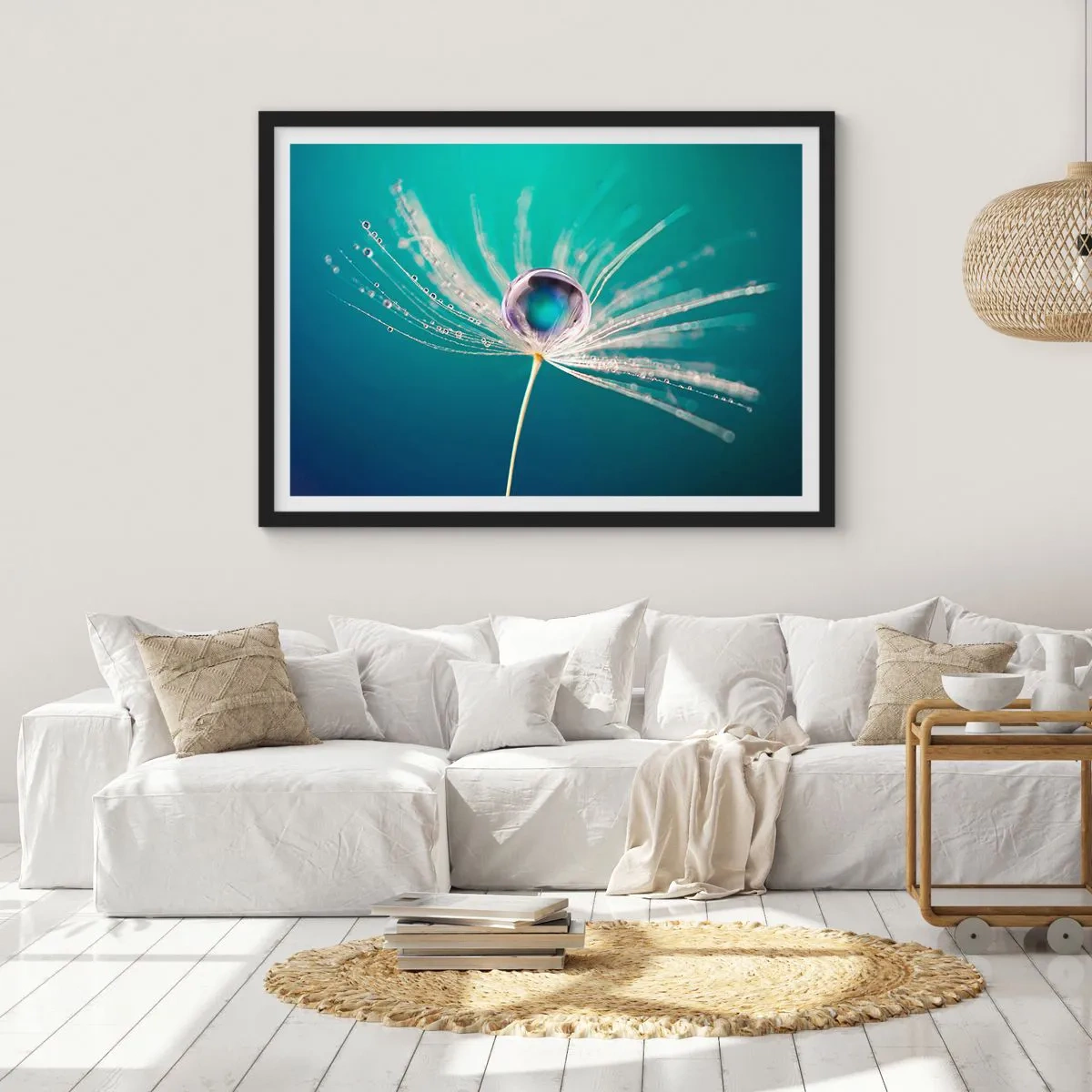Poster in black frame - Mystical Moment - 50x40 cm