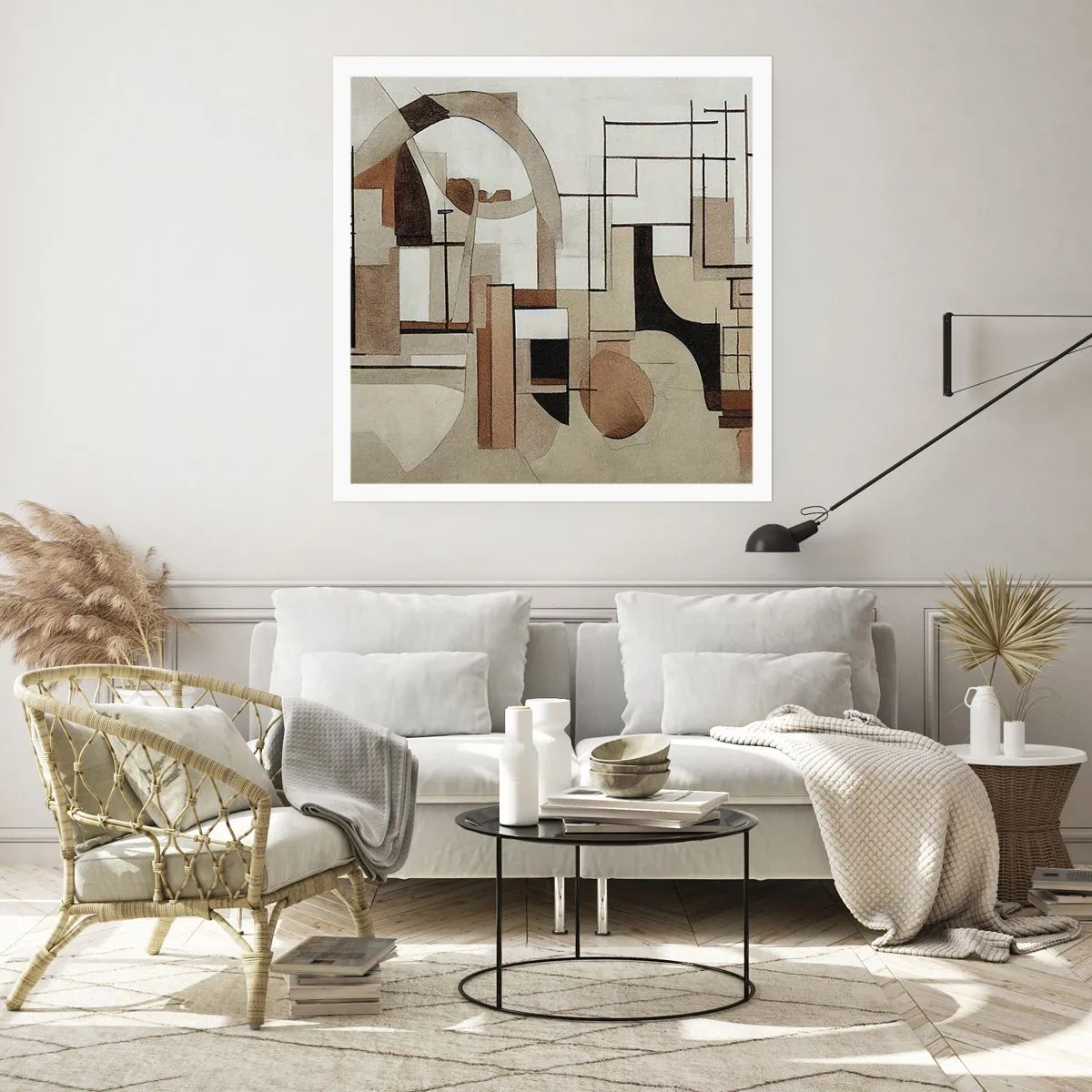 Poster - City Landscape 2.0 - 50x50 cm