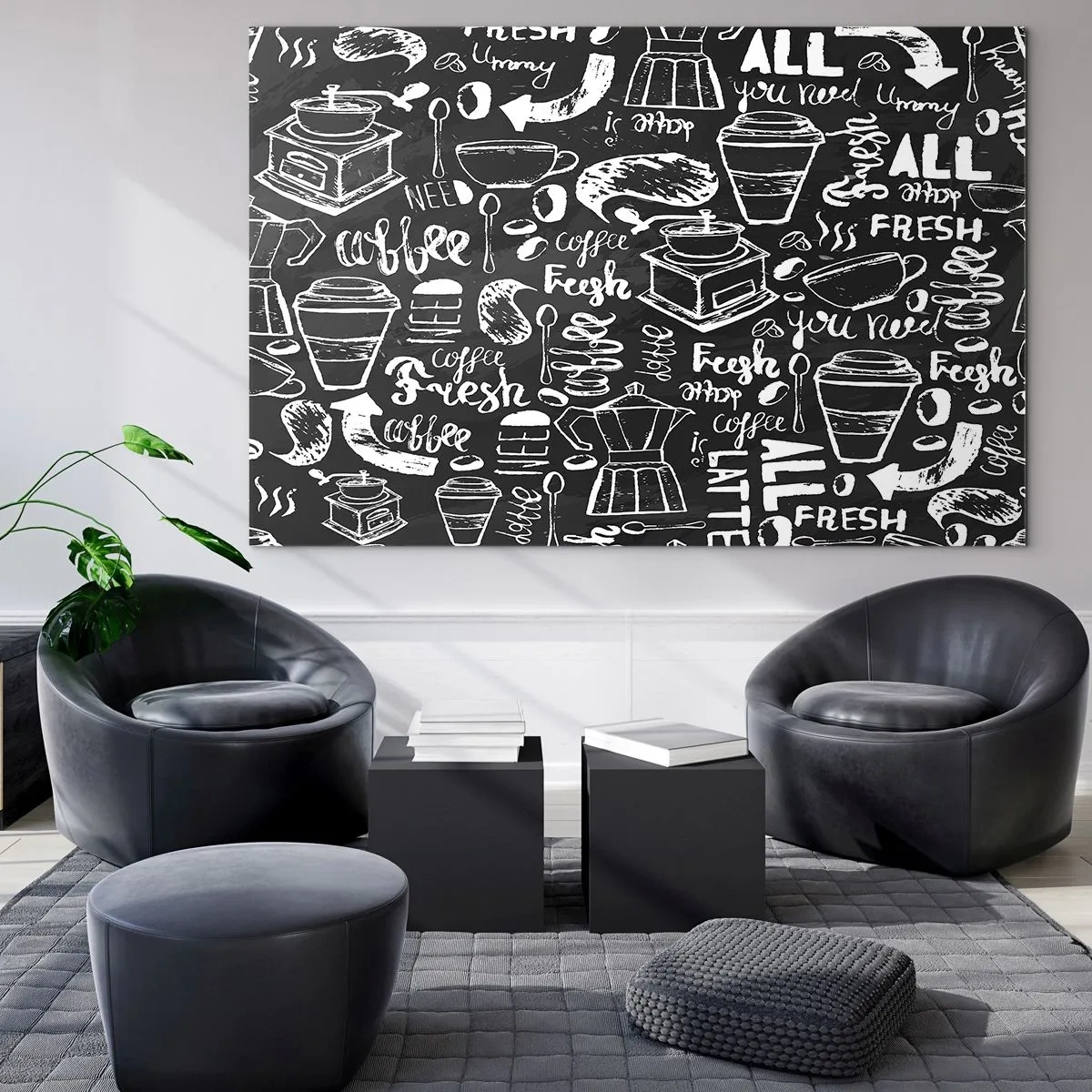 Glass picture - All You Need Is… - 120x80 cm