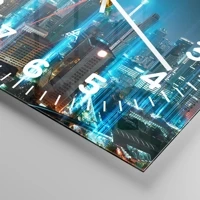 Clock face with numbers