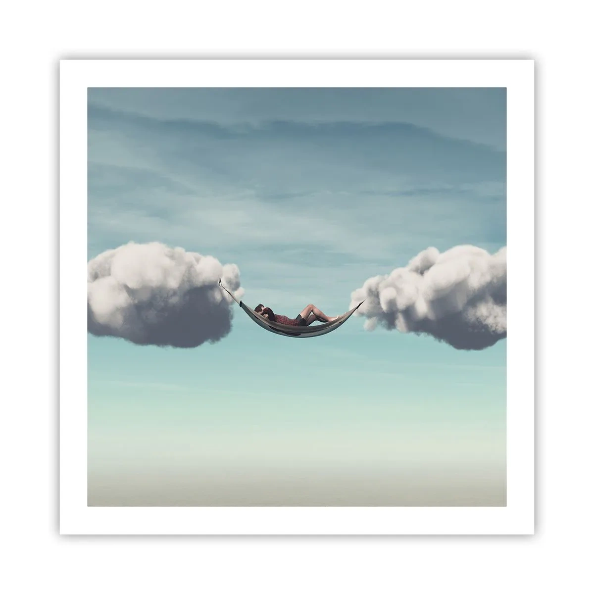 Poster - Blissful Moment - 60x60 cm