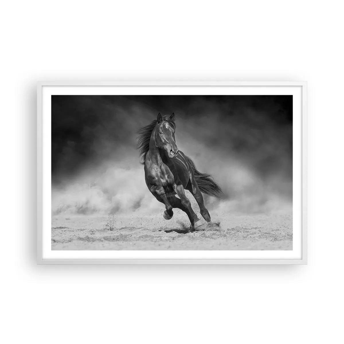 Poster in white frmae - Worthy of Emir Himself - 91x61 cm