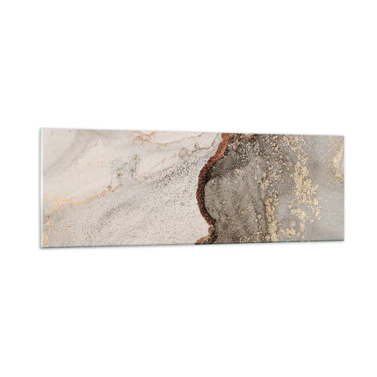 Glass picture - On the Border of Colours - 90x30 cm