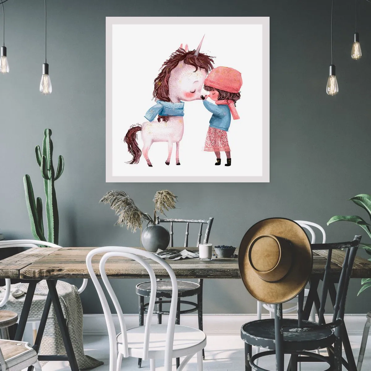 Poster - Winter Tale - 40x40 cm