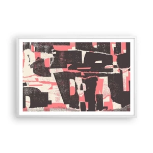 Poster in white frmae - All that Chaos - 91x61 cm