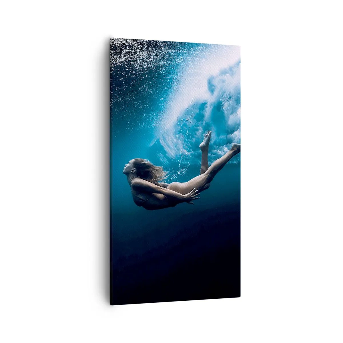 Canvas picture - Contemporary Syren - 55x100 cm