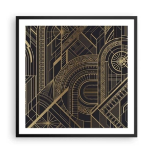 Poster in black frame - Concepts, Ideas, Plans - 60x60 cm