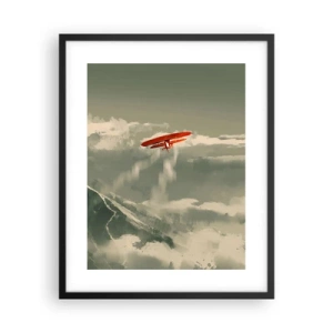 Poster in black frame - Fearless Pioneer - 40x50 cm