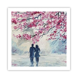 Poster - Romantic Walk - 60x60 cm