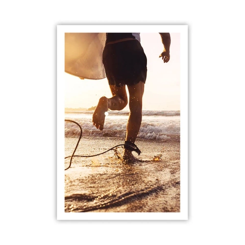 Poster - Encounter with a Wave - 61x91 cm